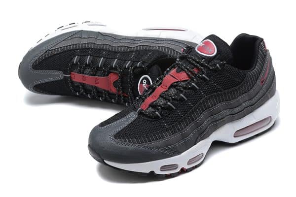 Nike Air Max 95 Anthracite Team Red - Image 2