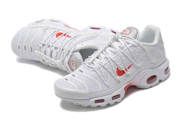 Nike Air Max Plus TN Utility White Red – Image 2