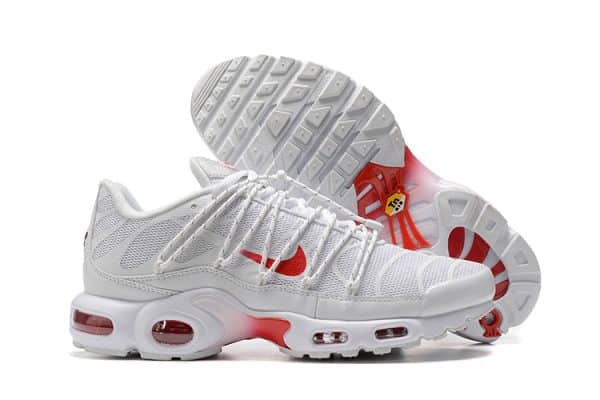Nike Air Max Plus TN Utility White Red – Image 3