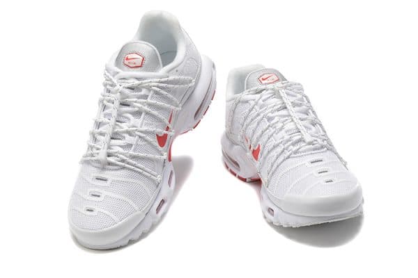 Nike Air Max Plus TN Utility White Red – Image 4
