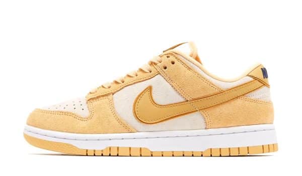 Nike SB Dunk Low Gold Suede
