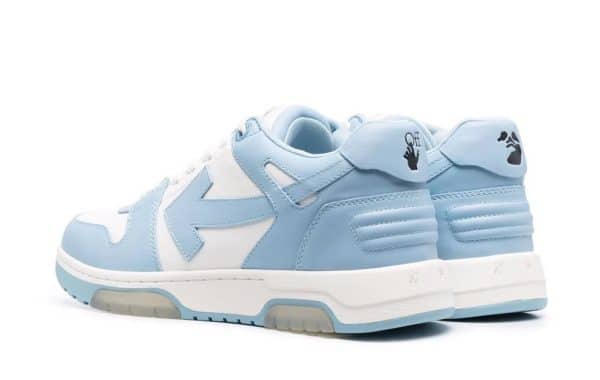 Off-White OOO Low-Top Sneakers Lightblue - Imagen 3