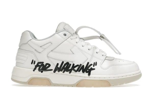 Off-White OOO Low-Top “For Walking” White Black