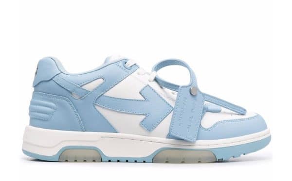 Off-White OOO Low-Top Sneakers Lightblue
