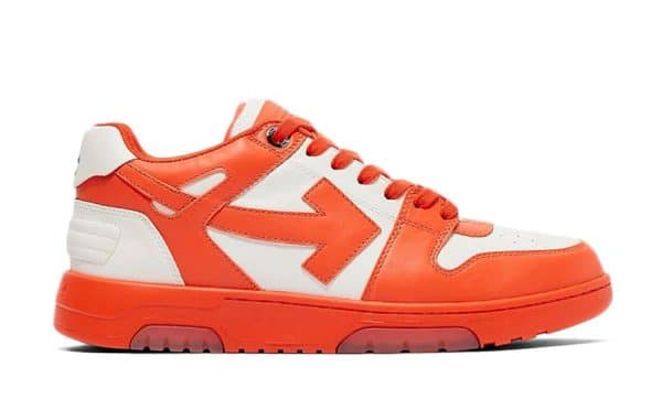 Off-White OOO Low-Top White Orange