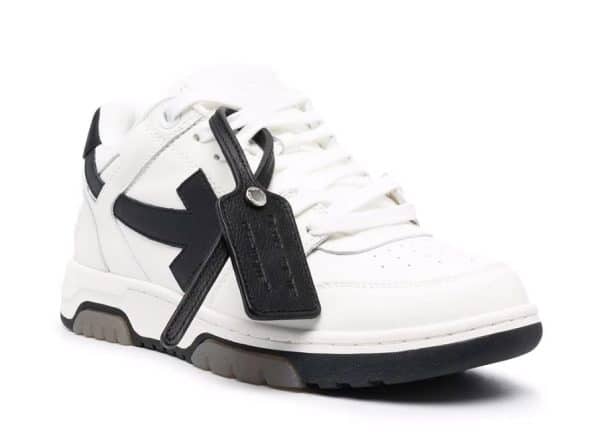 Off-White OOO Low-Top White Black Arrow 2021 - Imagen 2