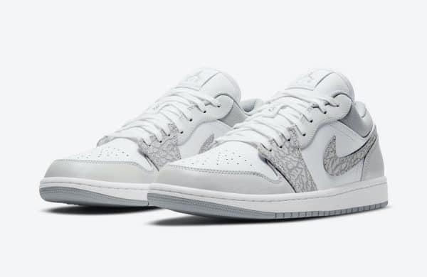 Nike Air Jordan 1 Low PRM Elephant Print - Image 2