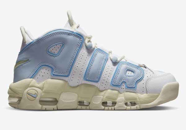 Nike Air More Uptempo White Blue Sail - immagine 3