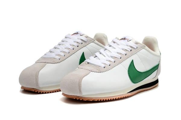 Nike Cortez 23 White Green Swoosh - Image 2
