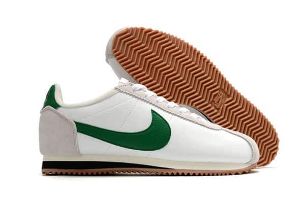 Nike Cortez 23 White Green Swoosh - Image 3
