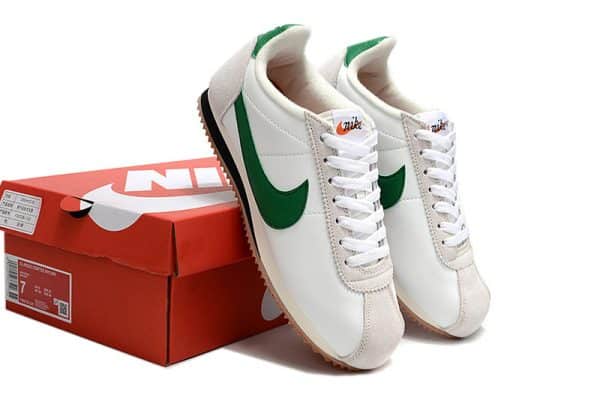 Nike Cortez 23 White Green Swoosh - Image 5