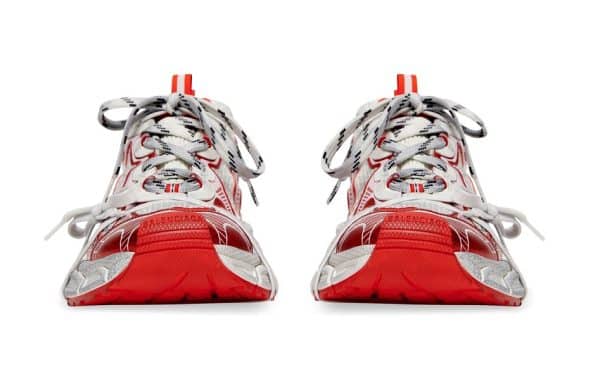 3XL Sneaker White Red - Image 4