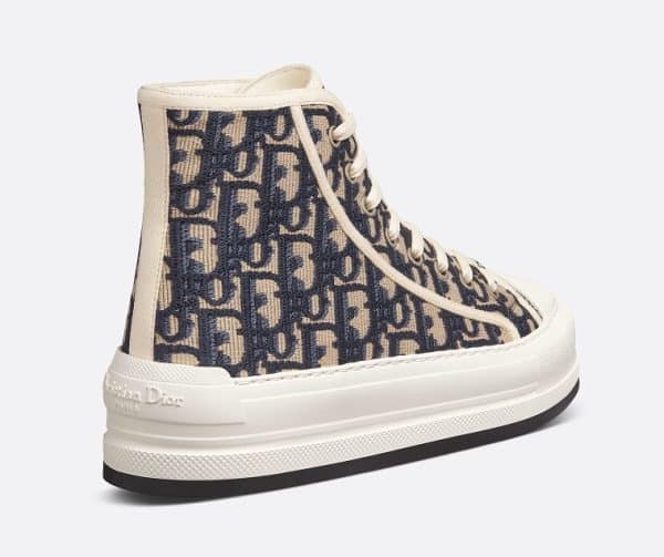 High Dior Walk Platform Blue - Image 3