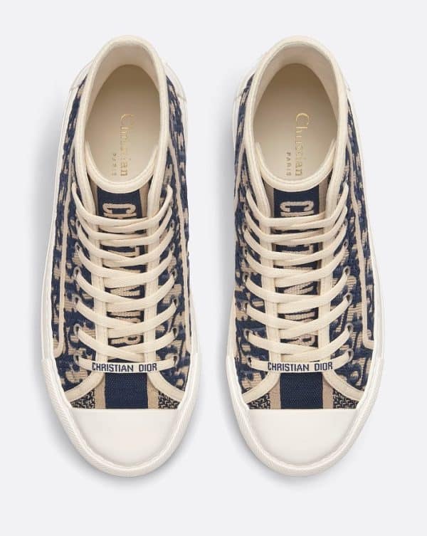 High Dior Walk Platform Blue - Image 4