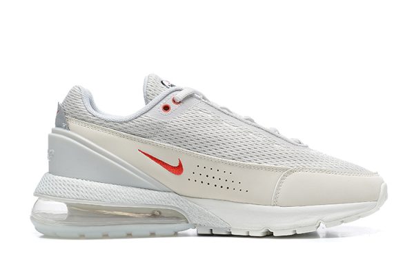 Nike Air Max Pulse Light Grey Red – Image 3