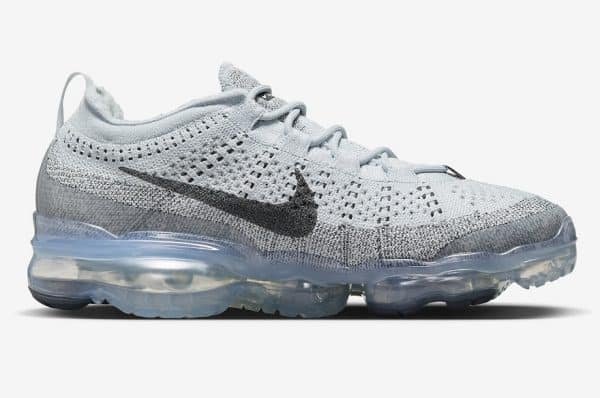 Nike Air VaporMax 2023 Flyknit Grey Black - Image 3