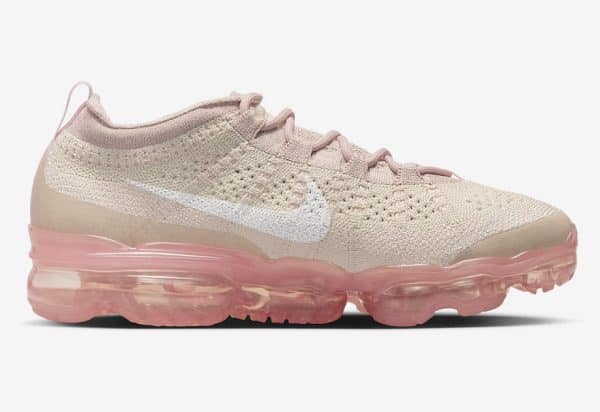Nike Air VaporMax 2023 Flyknit Oatmeal Pear Pink – Image 3