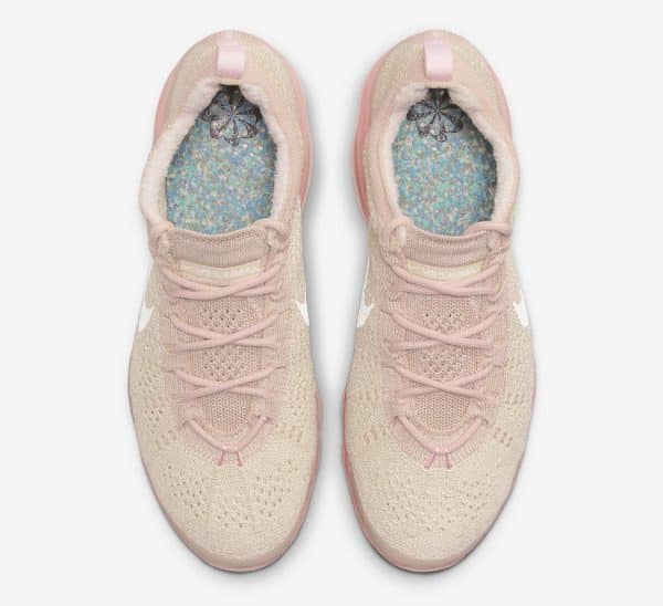 Nike Air VaporMax 2023 Flyknit Oatmeal Pear Pink – Image 4