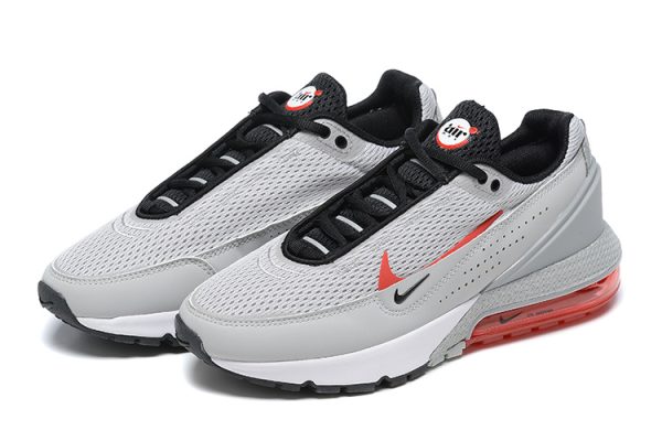 Nike Air Max Pulse Grey Orange – Image 3