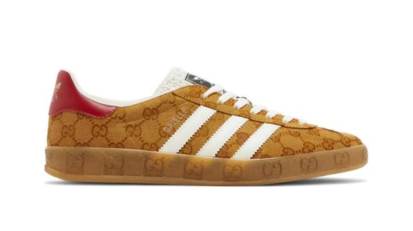 Adidas X Gucci Gazelle Beige Brown