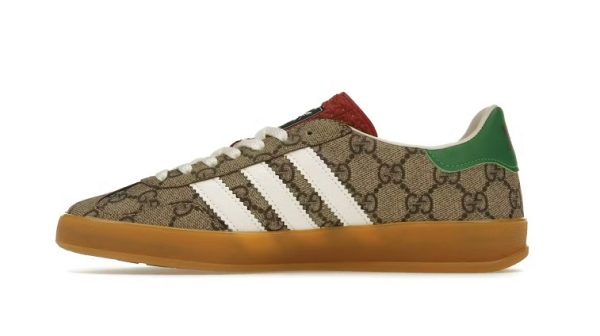 Adidas X Gucci Gazelle Beige Monogram – Image 3