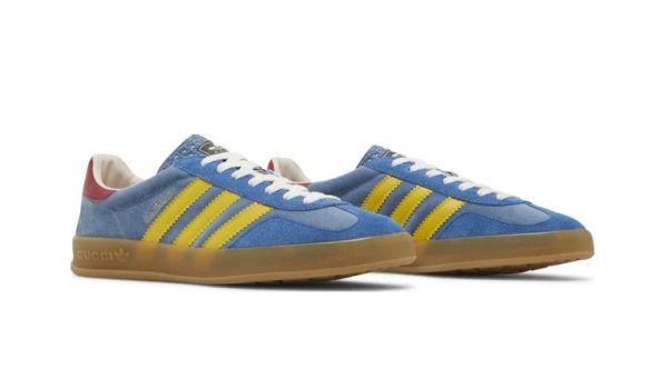 Adidas X Gucci Gazelle Blue – Image 3