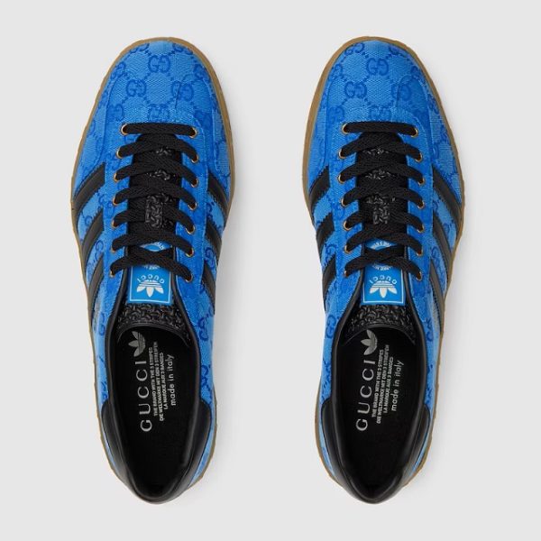 Adidas X Gucci Gazelle Blue Black - immagine 3