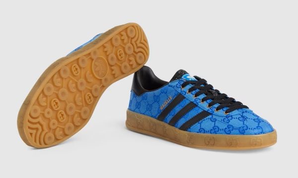 Adidas X Gucci Gazelle Blue Black - immagine 5