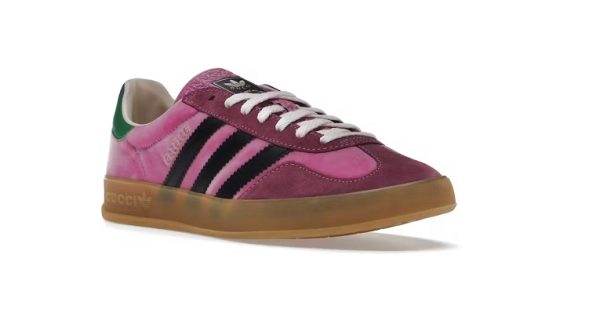 Adidas X Gucci Gazelle Pink - Imagen 2