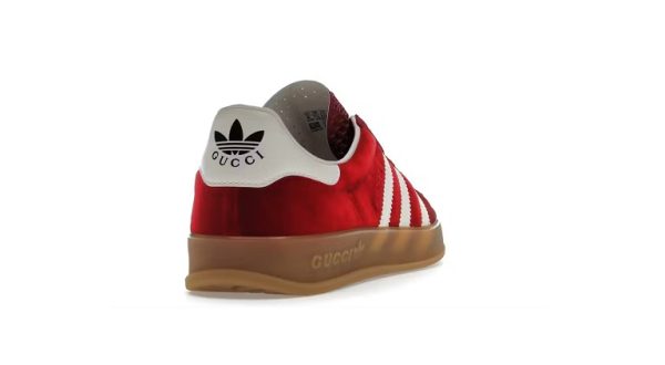 Adidas X Gucci Gazelle Red - immagine 4