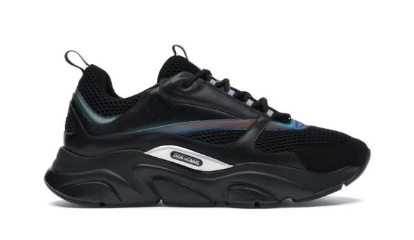 Dior B22 Black Reflective Rainbow