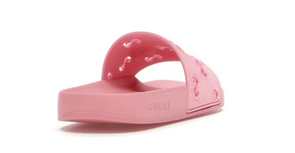 Gucci Slide Pink Rubber – Image 4