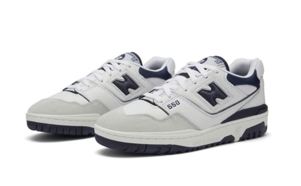 New Balance 550 Navy Blue - Image 2