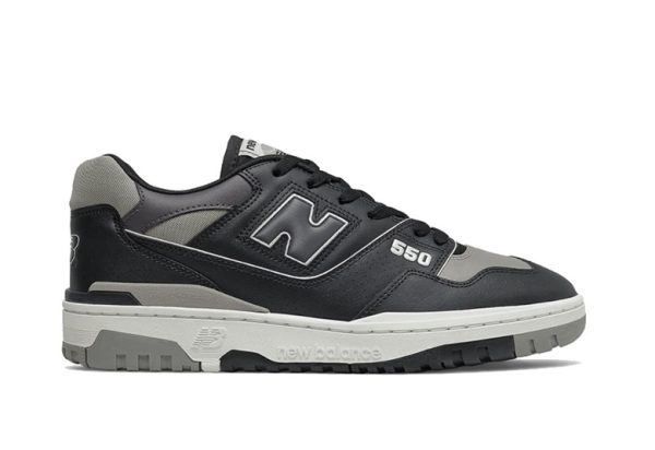 New Balance 550 Shadow Black Grey - Image 2
