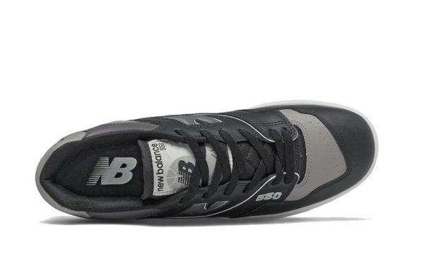 New Balance 550 Shadow Black Grey - Image 3