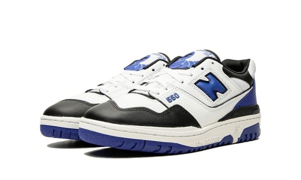 New Balance 550 White Black Royal - immagine 2