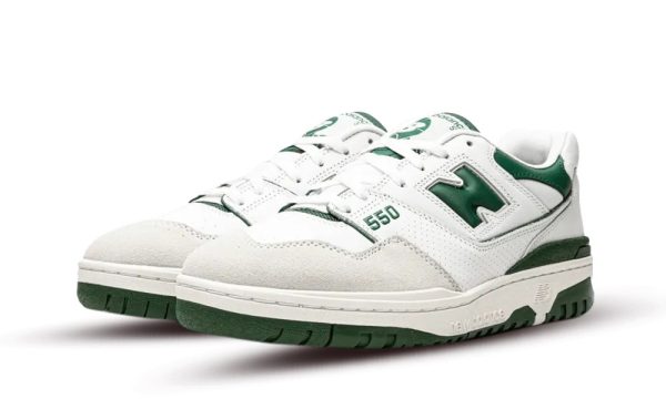 New Balance 550 White Green - Image 2