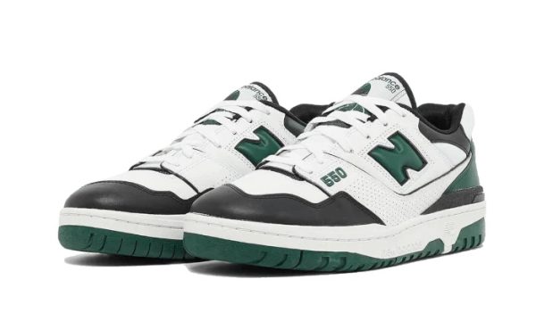 New Balance 550 White Green Black - immagine 2