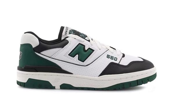 New Balance 550 White Green Black - immagine 3
