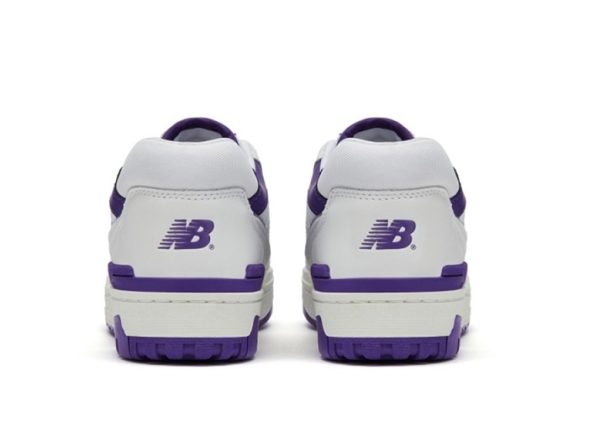 New Balance 550 White Purple - Image 4
