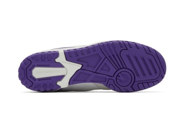 New Balance 550 White Purple - Image 5