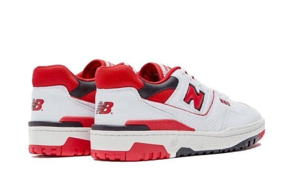 New Balance 550 White Red - Image 5