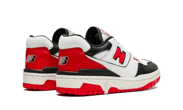 New Balance 550 White Red Black - Image 3