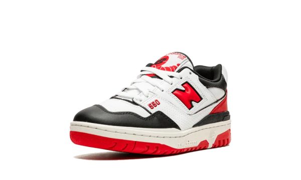 New Balance 550 White Red Black - Image 4