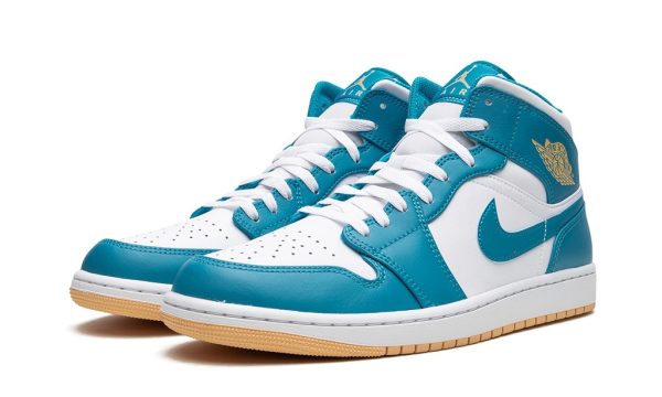 Nike Air Jordan 1 Mid Aquatone - Image 2