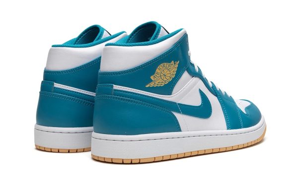 Nike Air Jordan 1 Mid Aquatone - Image 3