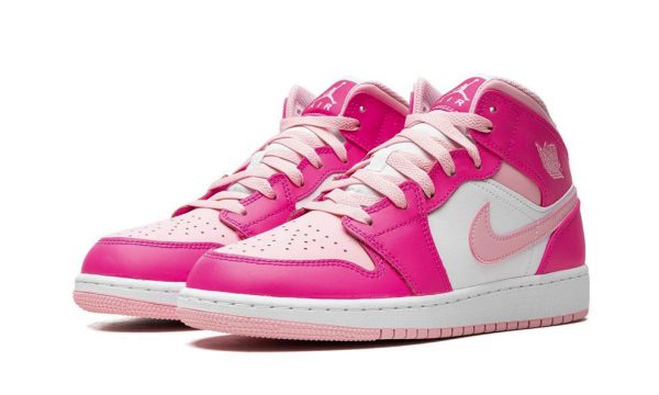 Nike Air Jordan 1 Mid Fierce Pink - Image 2