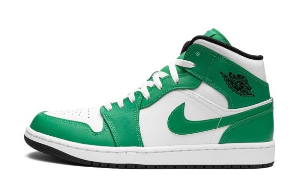 Nike Air Jordan 1 Mid Lucky Green