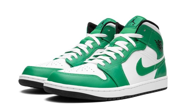 Nike Air Jordan 1 Mid Lucky Green – Image 2