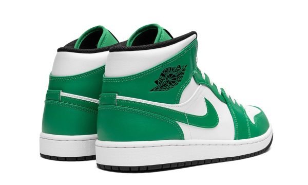 Nike Air Jordan 1 Mid Lucky Green – Image 3
